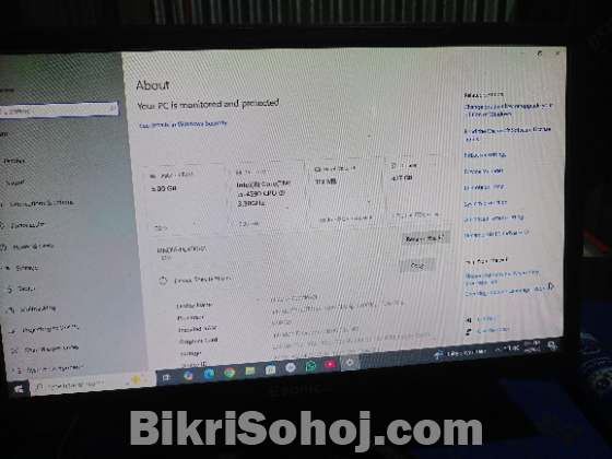 PC i5 4th Gen 16GB RAM + 19